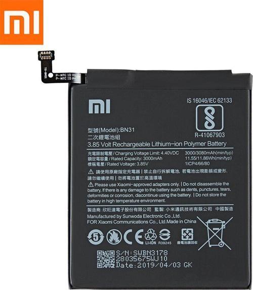 Xiaomi Mi 5Xs BN31 Batarya Pil