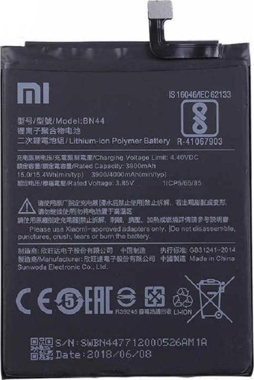 Xiaomi Redmi 5 Plus Bn44 Orjinal Batarya Pil