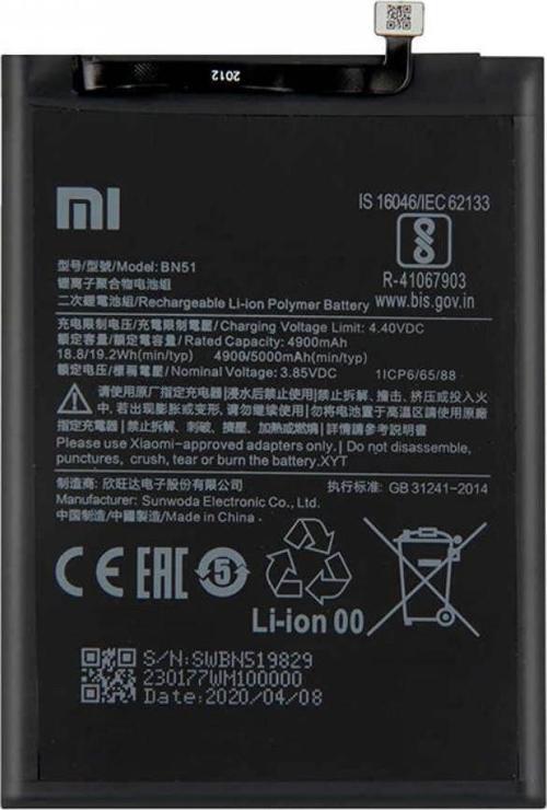 Xiaomi Redmi 8 Bn51 Orijinal Batarya