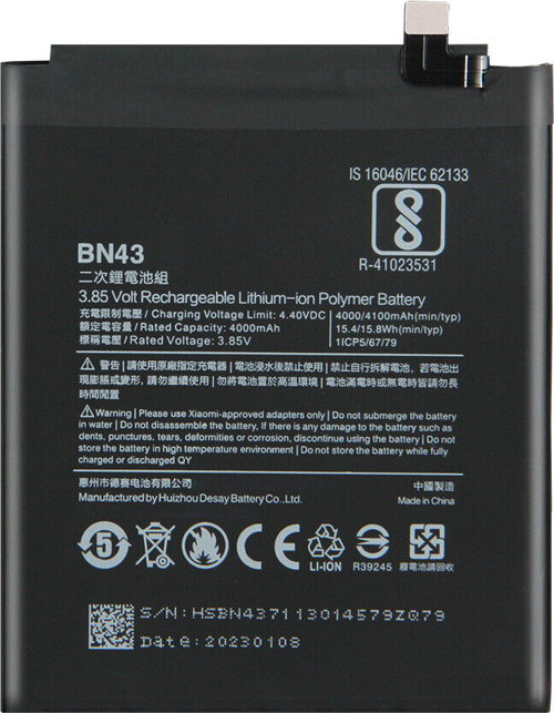 Xiaomi Redmi Note 4 BN43 Orijinal Batarya Pil