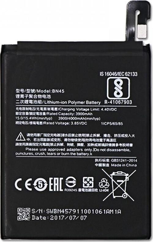 Xiaomi Redmi Note 5 Pro Bn45 Orijinal Batarya 