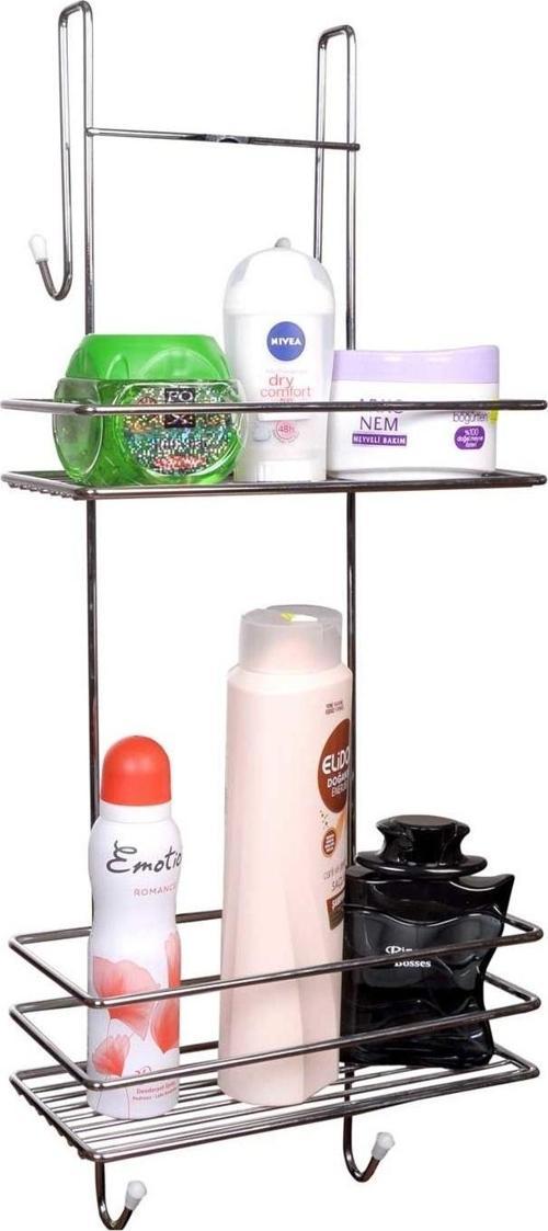 Duşakabin Askılı Düz Banyo Rafı Duş askısı