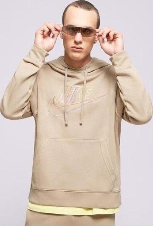 Club Fleece Erkek Siyah Hoodie Erkek Hoodie