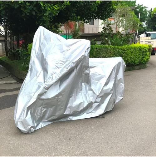 Rks Rz125 Arka Çantasız Motorlar İçin Yeni Nesil Peva Kumaş Motor Brandası