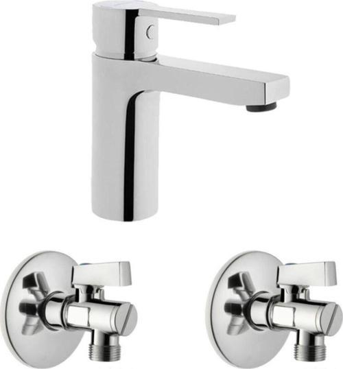 Fold S Lavabo Bataryası + 2 Adet Ara Musluk