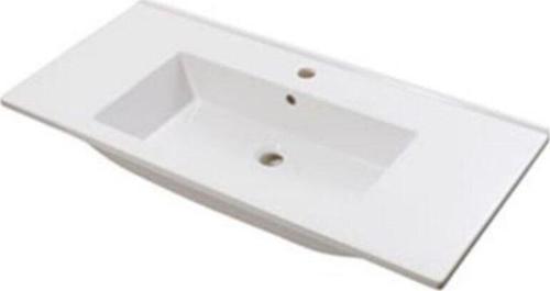 Silver Slim 100 Cm Etajerli Lavabo