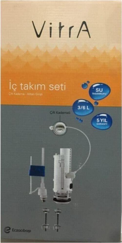 330B2016 Çift Kademeli Rezervuar Iç Takım (3/6Lt)