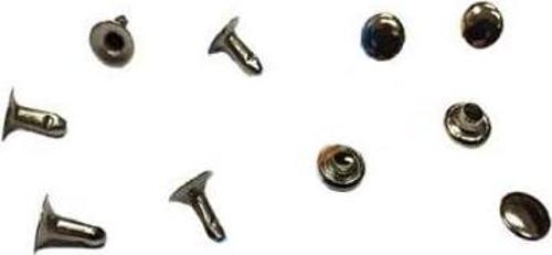 Rivet Perçin - 7mm, Nikel, 1000 Adet