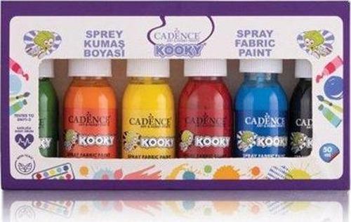 Sprey Kumaş Boya 6lı 50Ml