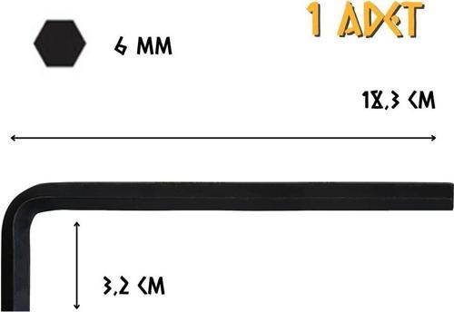Tekli Alyan Uzun - 6.0 mm. - 1 Adet