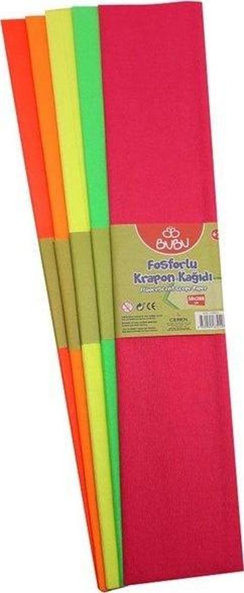 Fosforlu Krapon Kağıdı 5'li Bubu-Kr0003