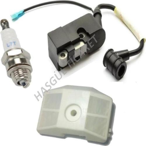 Motorlu Testere Ateşleme Bobini Buji Hava filtresi Set