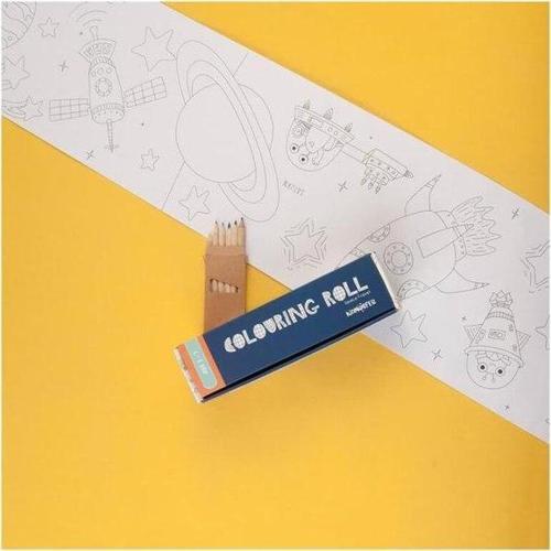 Uzay Macerası Boyama Rulosu