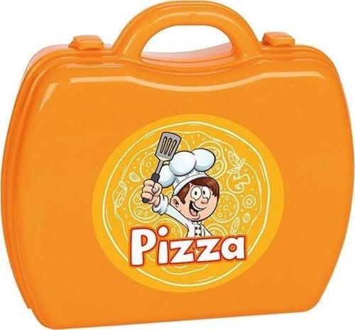 Aksesuarlı Çantalı Pizza Seti 34 Parça