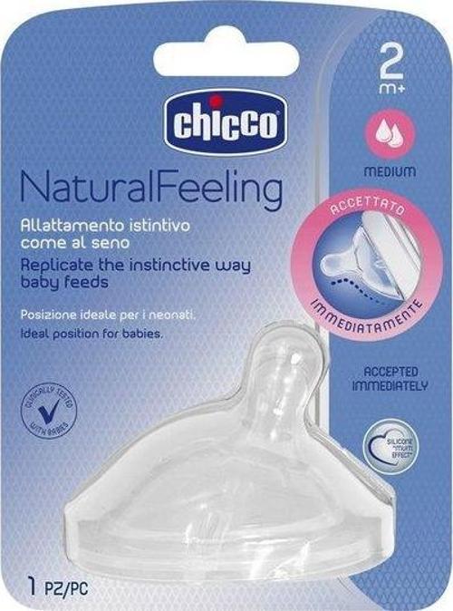 NaturalFeeling Biberon Emziği 2 Ay+ Orta Akış Tekli