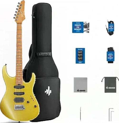 DST-700 Elektro Gitar (Gold)