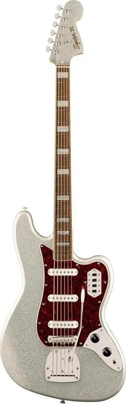 FSR Classic Vibe Bass VI Laurel Klavye Silver Sparkle 6 Telli Bas Gitar