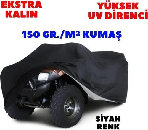Ekstra Kalın Cectek Gladiator 500Efı Siyah Atv Brandası Su Geçirmez