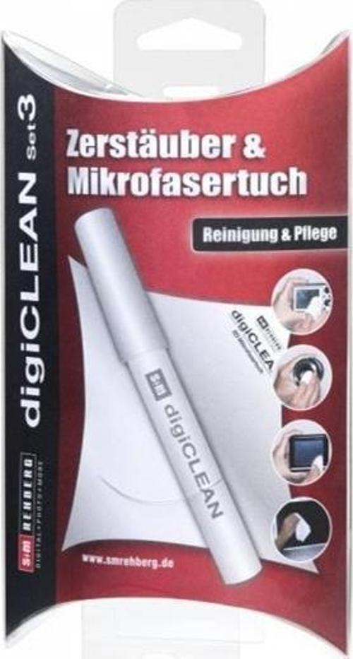 S+M Rehberg Yıkanabilir Mikrofiber Temizlik Bezi (Vileda) + 50ml Optik Sprey