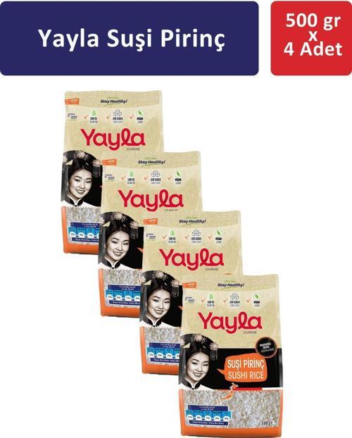 Suşi Pirinç 500 gr x 4 Adet