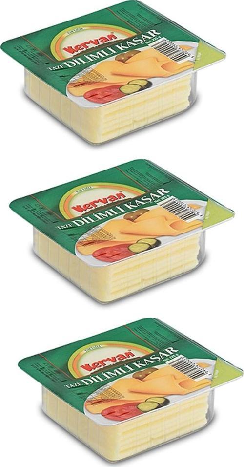 Dilimli Kaşar Peyniri 225 gr x 3 Adet