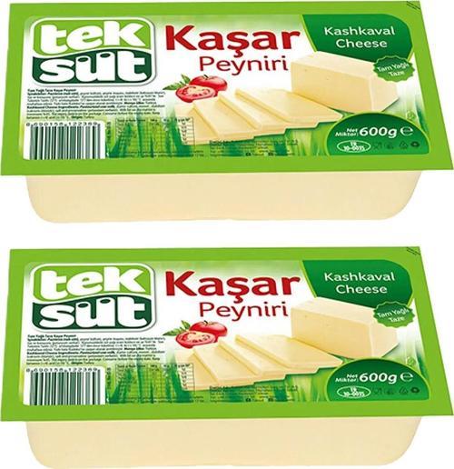 Kaşar Peyniri 600 Gr x 2 Adet
