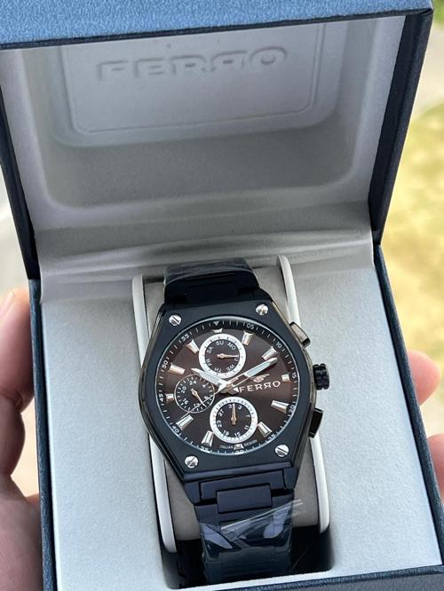 Çelik Kordon İç Fonksiyonlar Aktif Takvimli 30 Mt Su Geçirmez Erkek Kol Saati EFM40132-BG