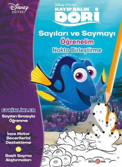 Disney Eğitsel Kayıp Balık Dori Sayıları ve Saymayı Öğrenelim 4+Yaş