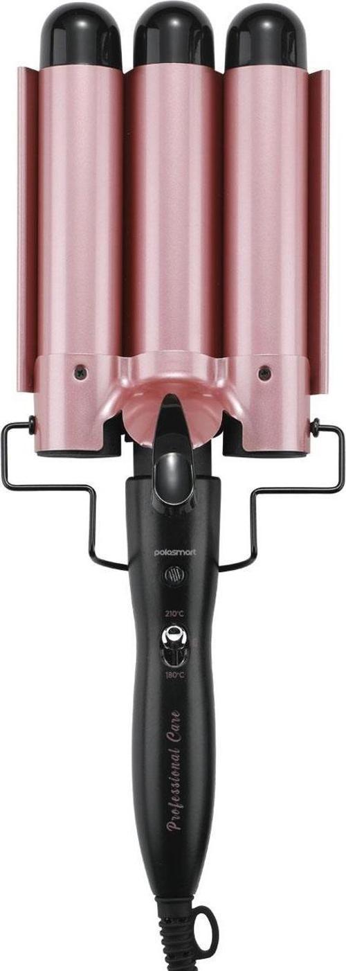 PSC43 Taşınabilir Elektrikli Profesyonel 32mm Çap 120W Su Dalgası Wag Saç Maşası Rose Gold