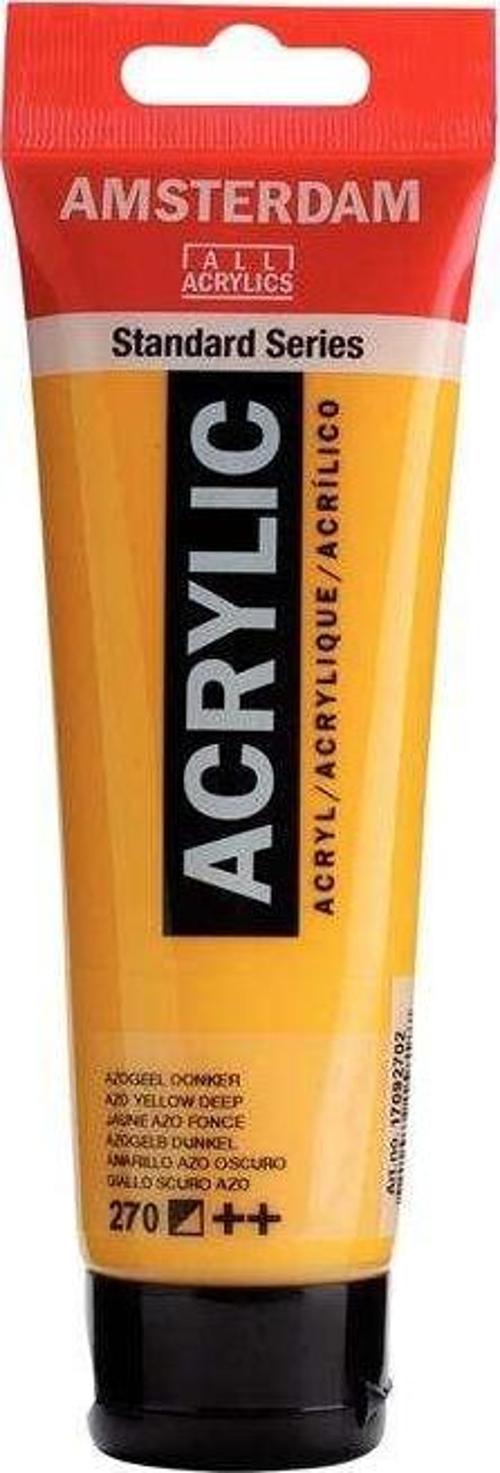 Talens Amsterdam Akrilik Boya 120 ml Azo Yellow Deep 270
