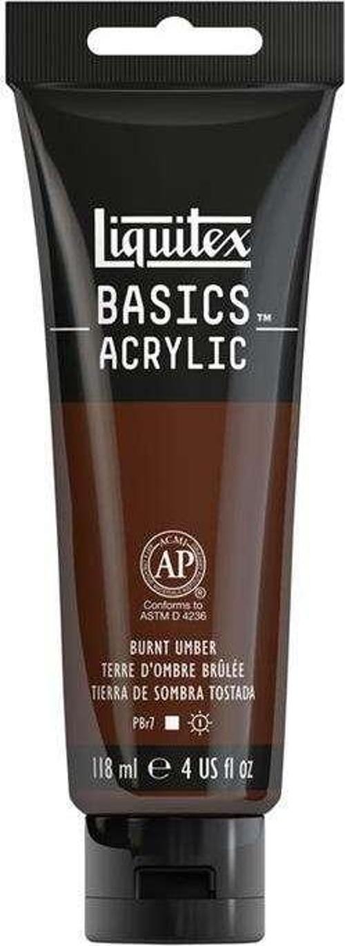 Liquitex Basics Akrilik Boya 118 ml Burnt Umber 128