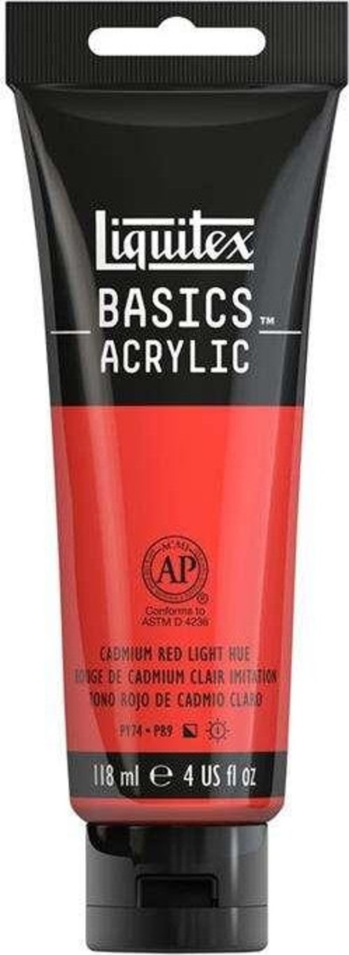 Liquitex Basics Akrilik Boya 118 ml Cadmium Red 510