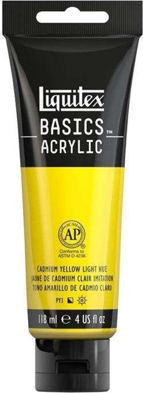 Liquitex Basics Akrilik Boya 118 ml Cadmium Yellow Light Hue 160