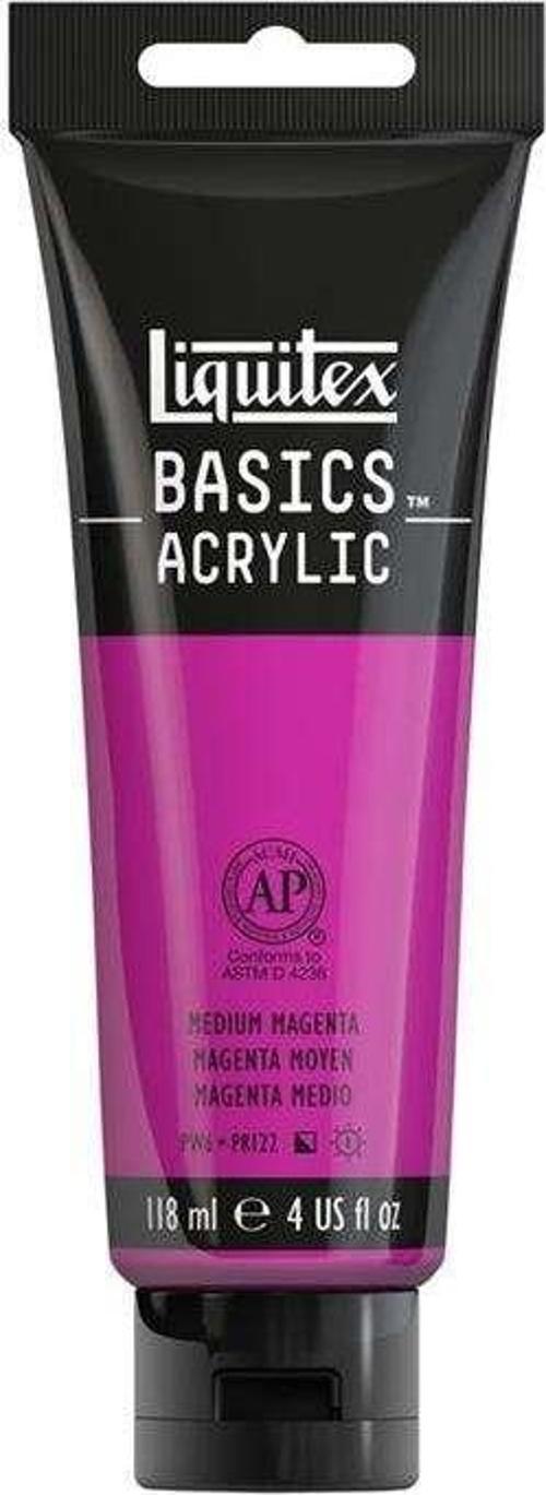 Liquitex Basics Akrilik Boya 118 ml Medium Magenta 500
