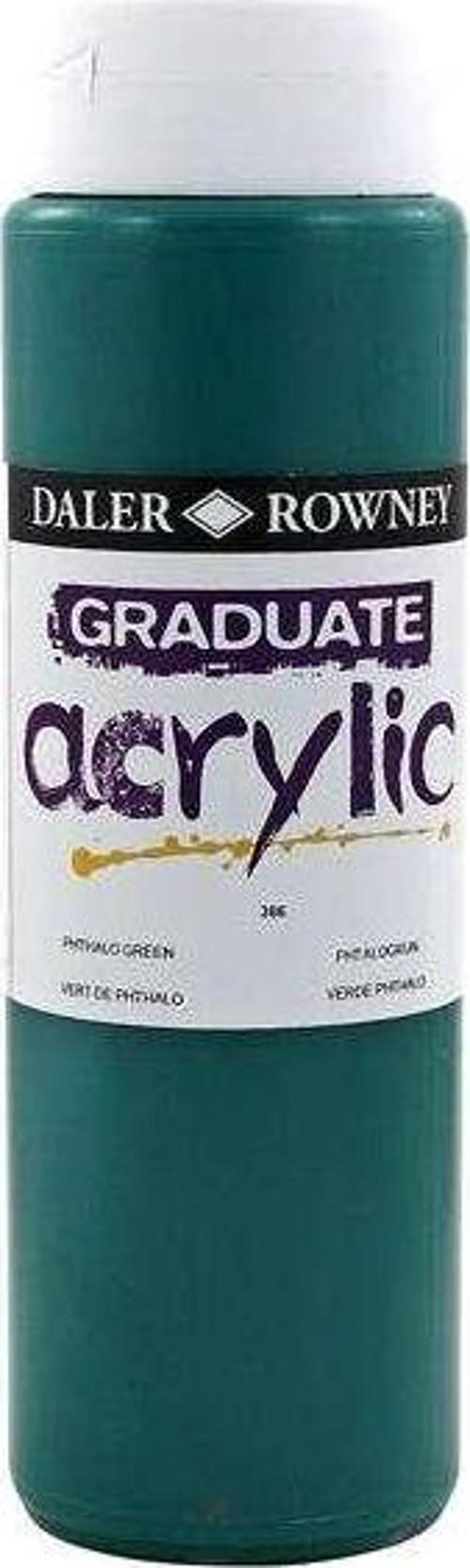 Graduate Akrilik Boya 500 ml Phthalo Green 386