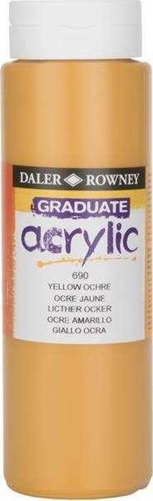 Graduate Akrilik Boya 500 ml Yellow Ochre 690