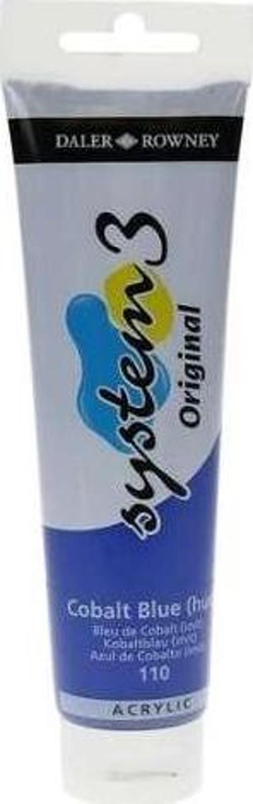 System3 Akrilik Boya 150 ml Cobalt Blue Hue 110