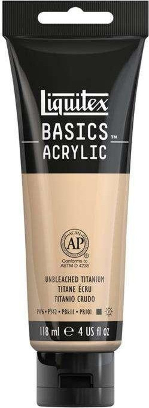 Liquitex Basics Akrilik Boya 118 ml Unbleached Titanium 434