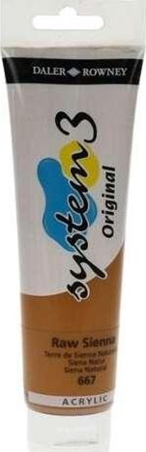 System3 Akrilik Boya 150 ml Raw Sienna 667