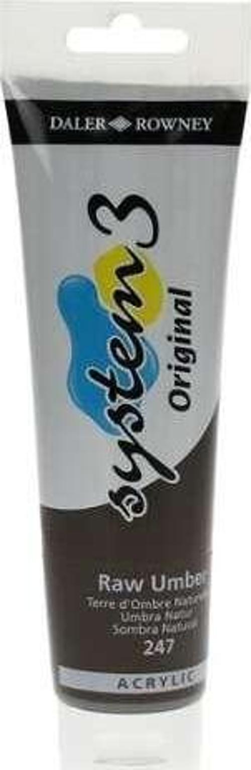 System3 Akrilik Boya 150 ml Raw Umber 247