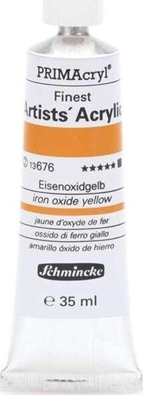 PRİMAcryl Artist Akrilik Boya 35 ml Seri 2 Iron Oxide Yellow 676