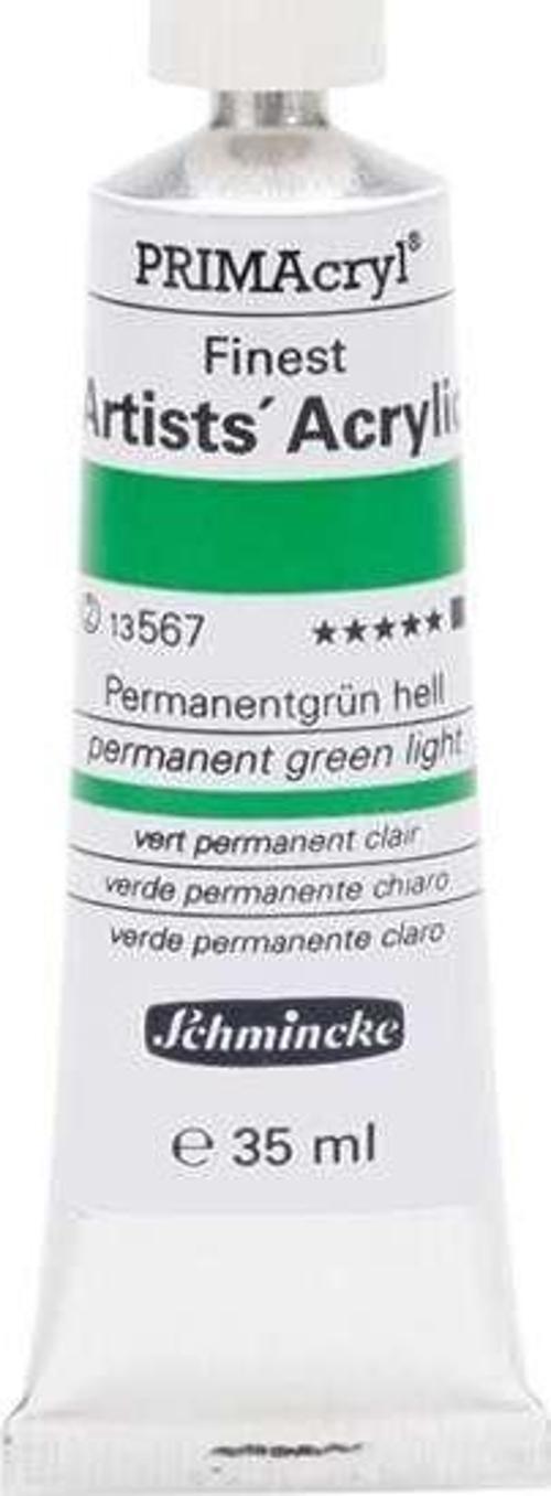 PRİMAcryl Artist 35 ml Seri 2 Akrilik Boya-Permanent Green Light