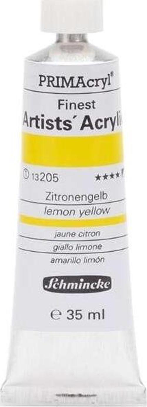 Primacryl Akrilik Boya 35 ml S1 N205 Lemon Yellow