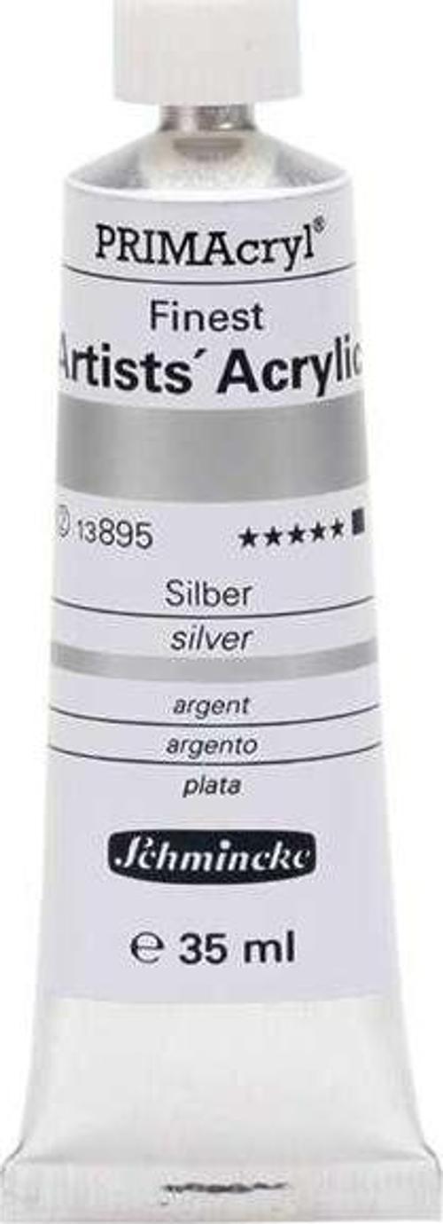 PRİMAcryl Artist Akrilik Boya 35 ml Seri 2 Silver 895