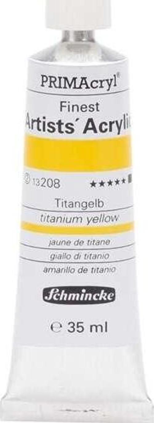 PRİMAcryl Artist Akrilik Boya 35 ml Seri 2 Titanium Yellow 208