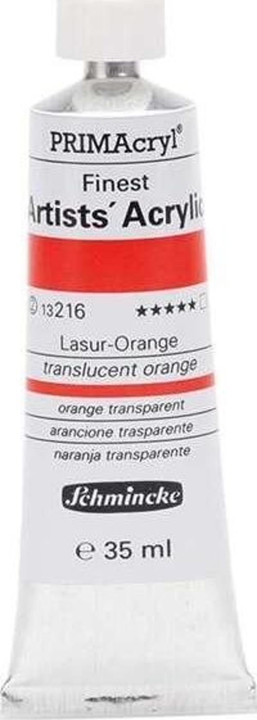 PRİMAcryl Artist Akrilik Boya 35 ml Seri 2 Translucent Orange 216