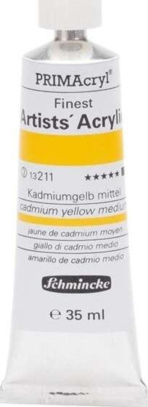 PRİMAcryl Artist Akrilik Boya 35 ml Seri 3 Cadmium Yellow Medium 211