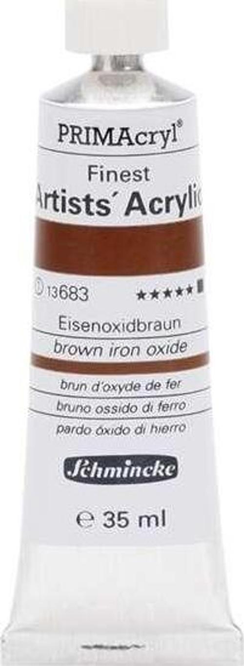 PRIMAcryl Artists Profesyonel Akrilik Boya 35 ml Seri 1 Brown Iron Oxide 13683