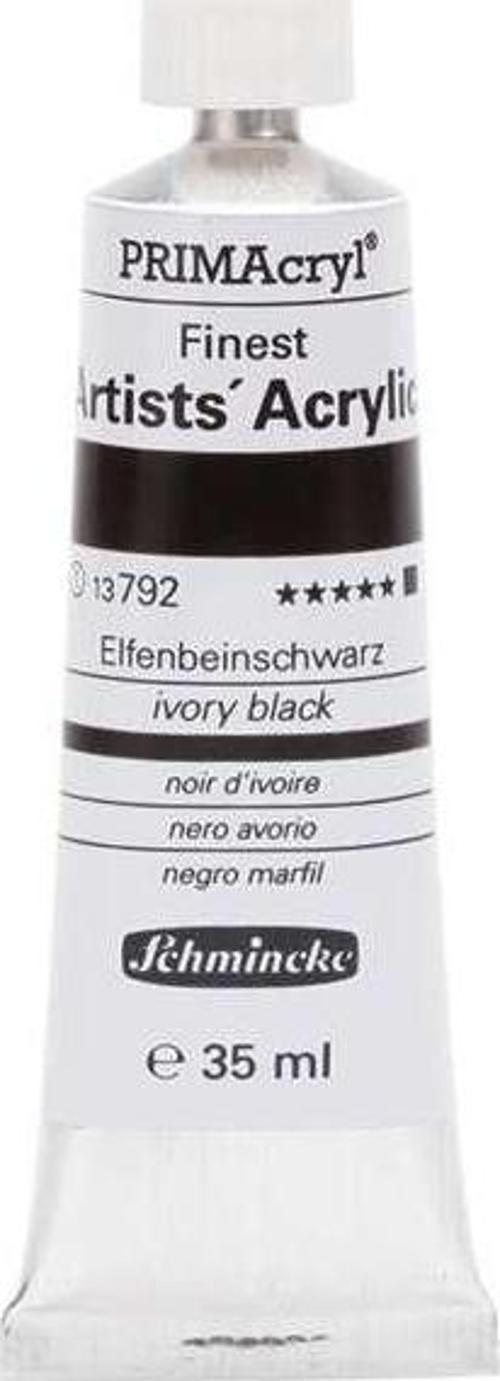 PRİMAcryl Artist Akrilik Boya 35 ml Seri 1 Ivory Black 792