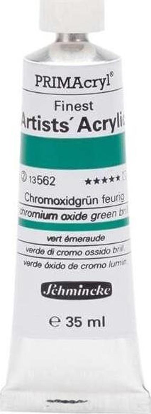 PRIMAcryl Artists Profesyonel Akrilik Boya 35 ml Seri 2 Chromium Oxide Green Brillant 1356